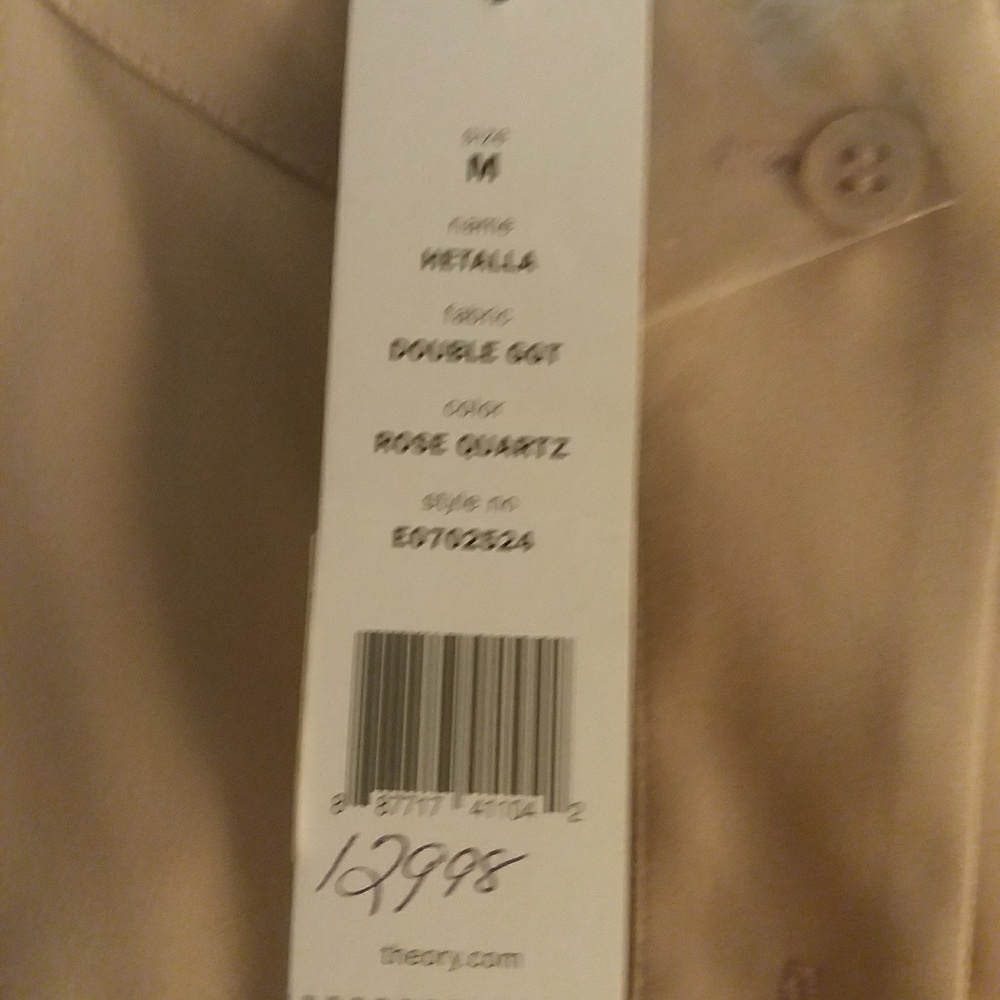 BNWT THEORY ROSE TANK - Picture 4 of 4